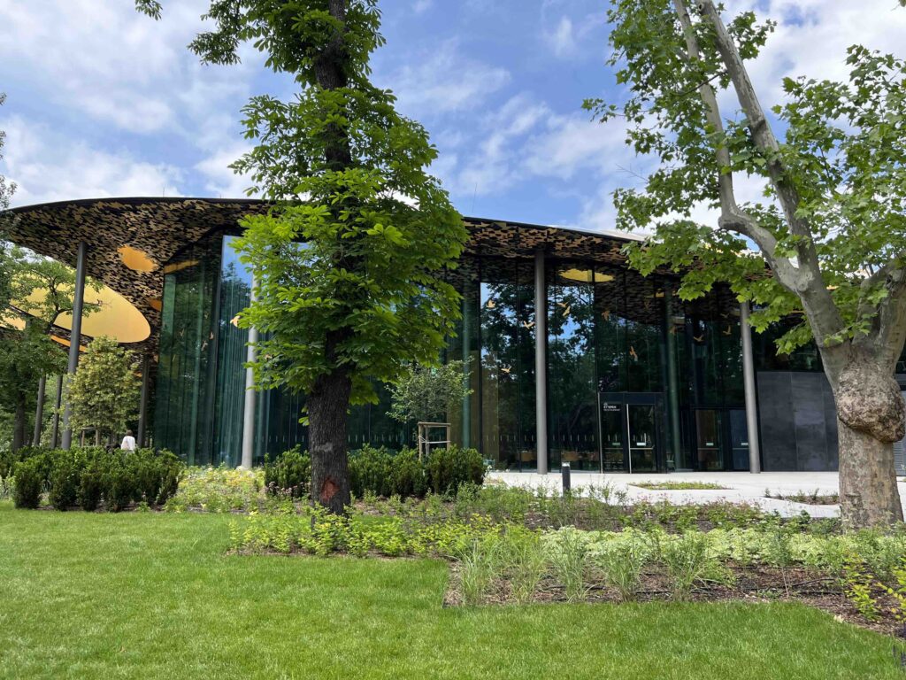 House of Music in Budapest during daytime. 