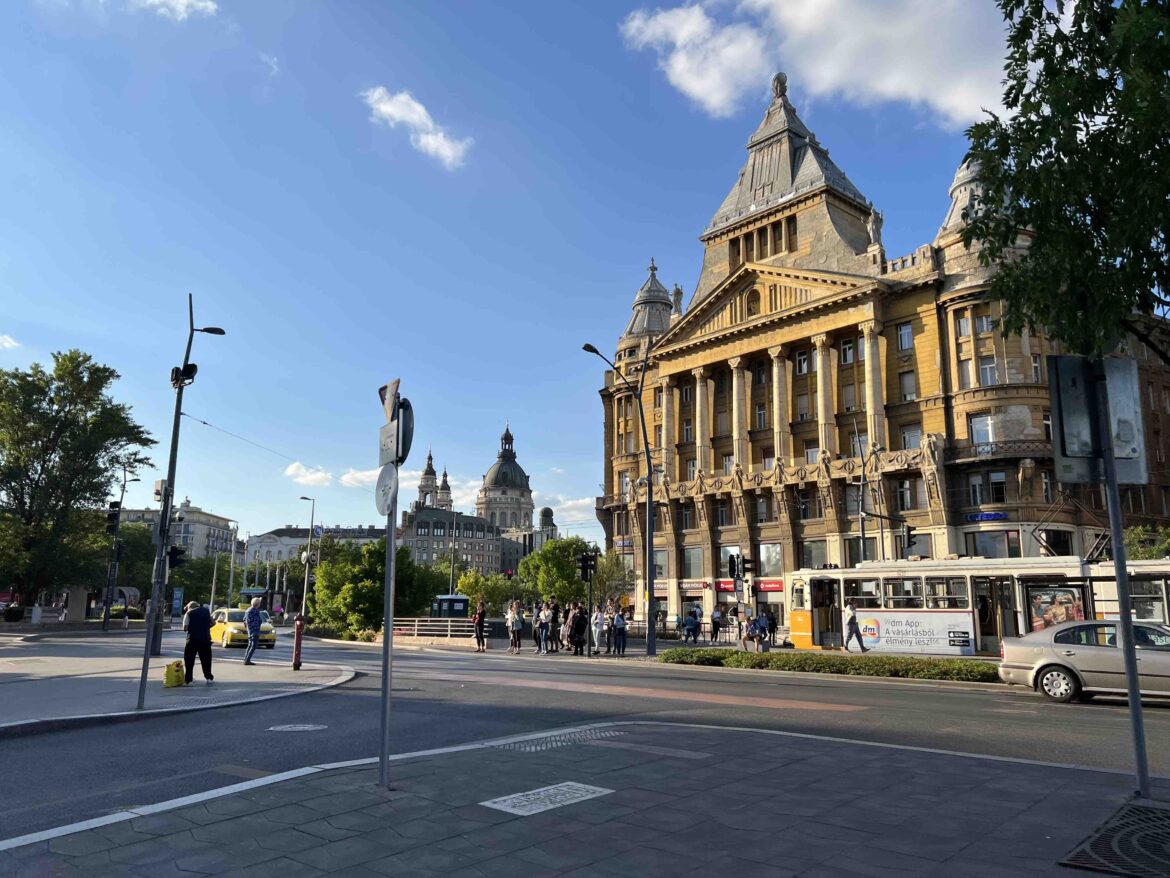 Buildings in Budapest